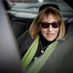 Martha Frankel in backseat by Franco Vogt